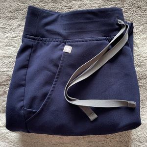 FIGS Navy Zamora Scrub Pants